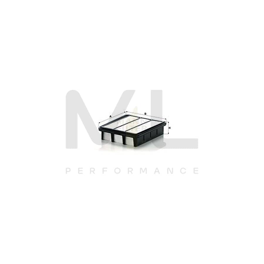 MANN-FILTER C 24 023 Air Filter for HYUNDAI Grandeur (HG) Filter Insert