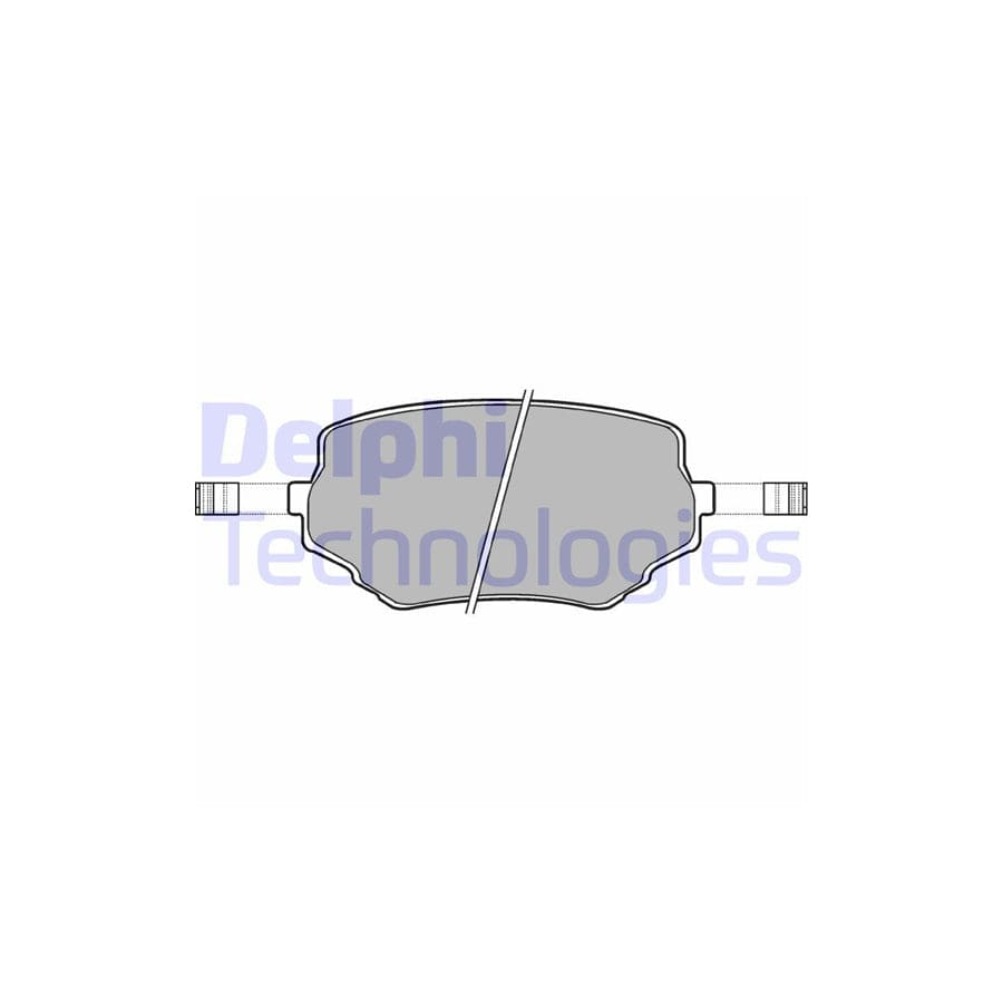 Delphi Lp1015 Brake Pad Set