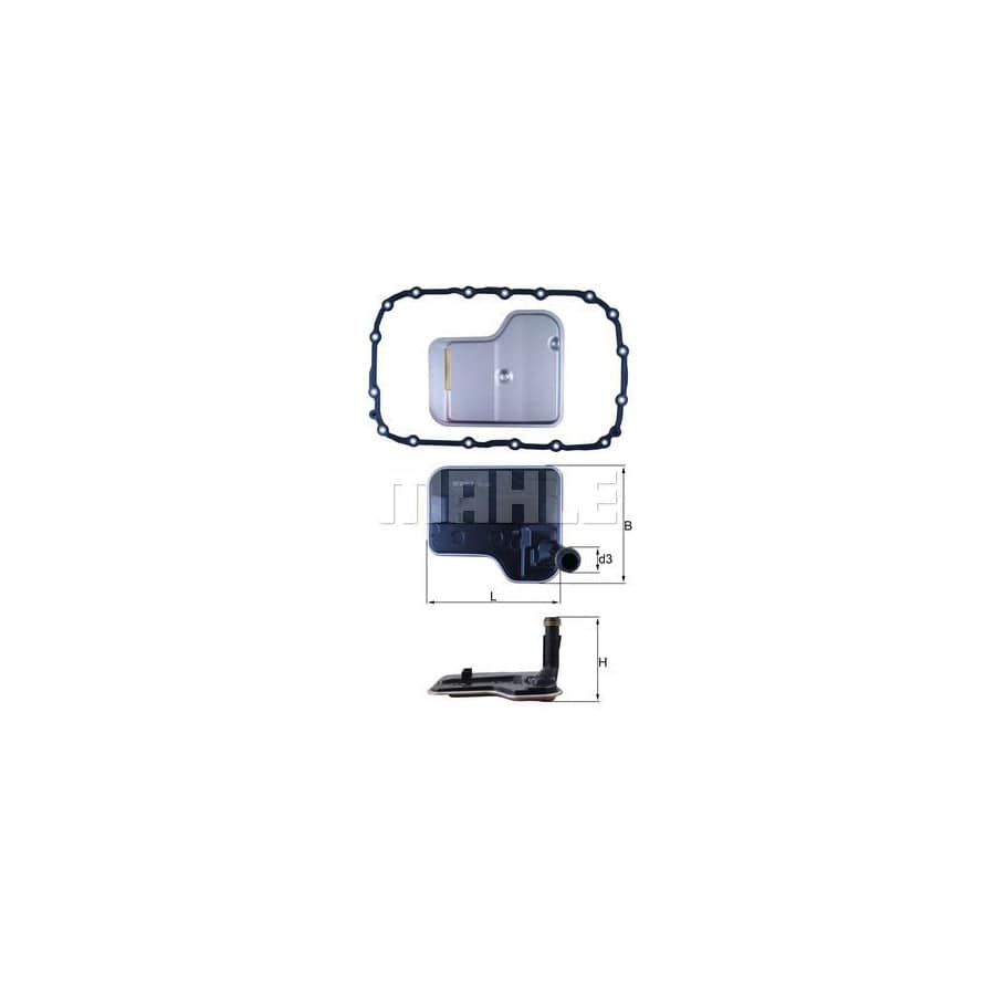 Mahle Original Hx 240D Hydraulic Filter, Automatic Transmission