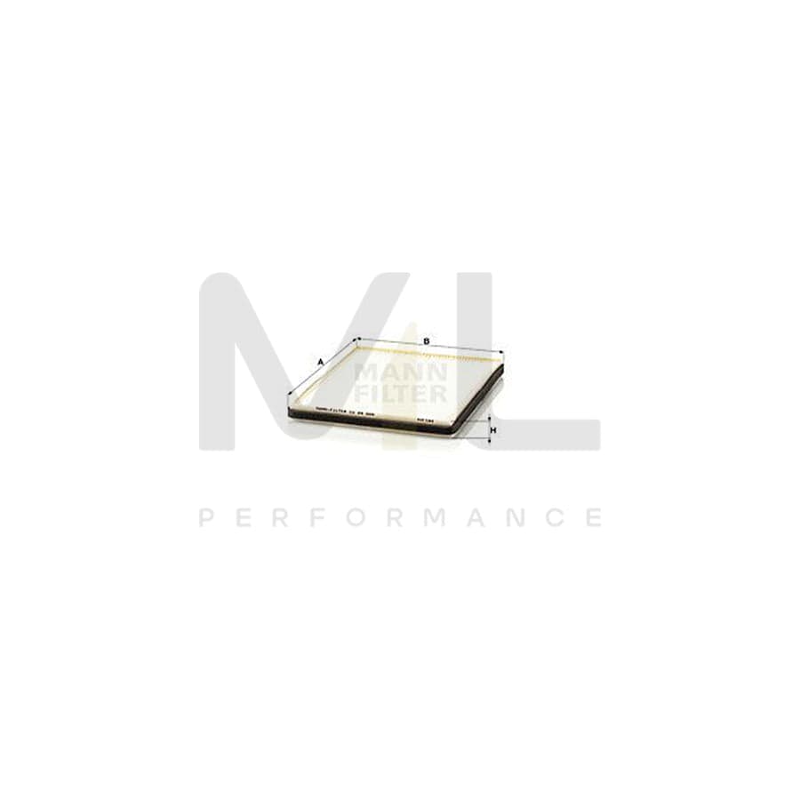 MANN-FILTER CU 24 005 Pollen filter for LDV MAXUS Particulate Filter