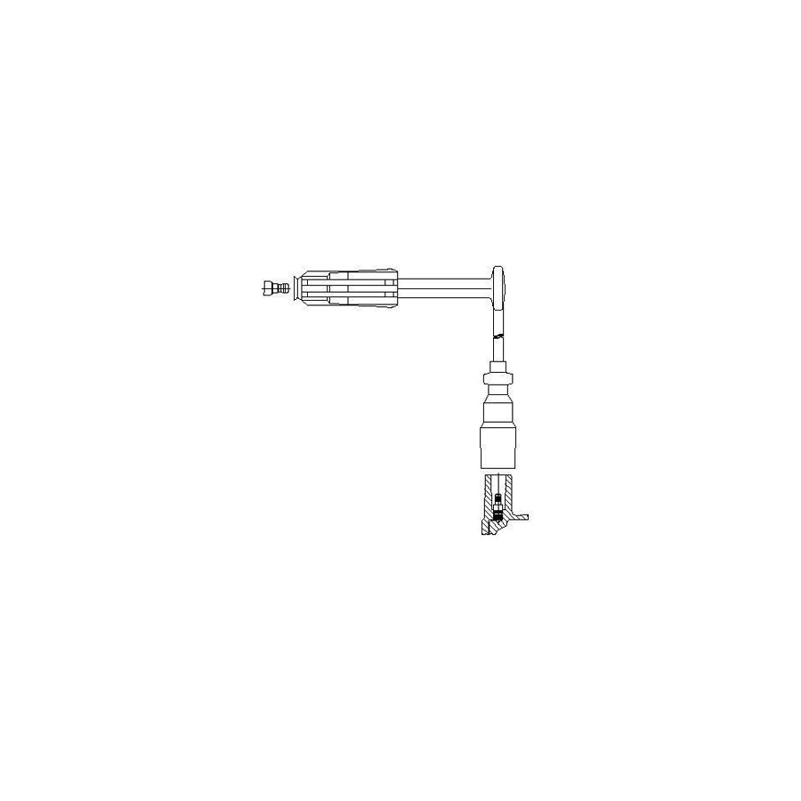 Bremi 167/49 Ignition Lead Suitable for Mercedes-Benz C-Class Saloon (W202)
