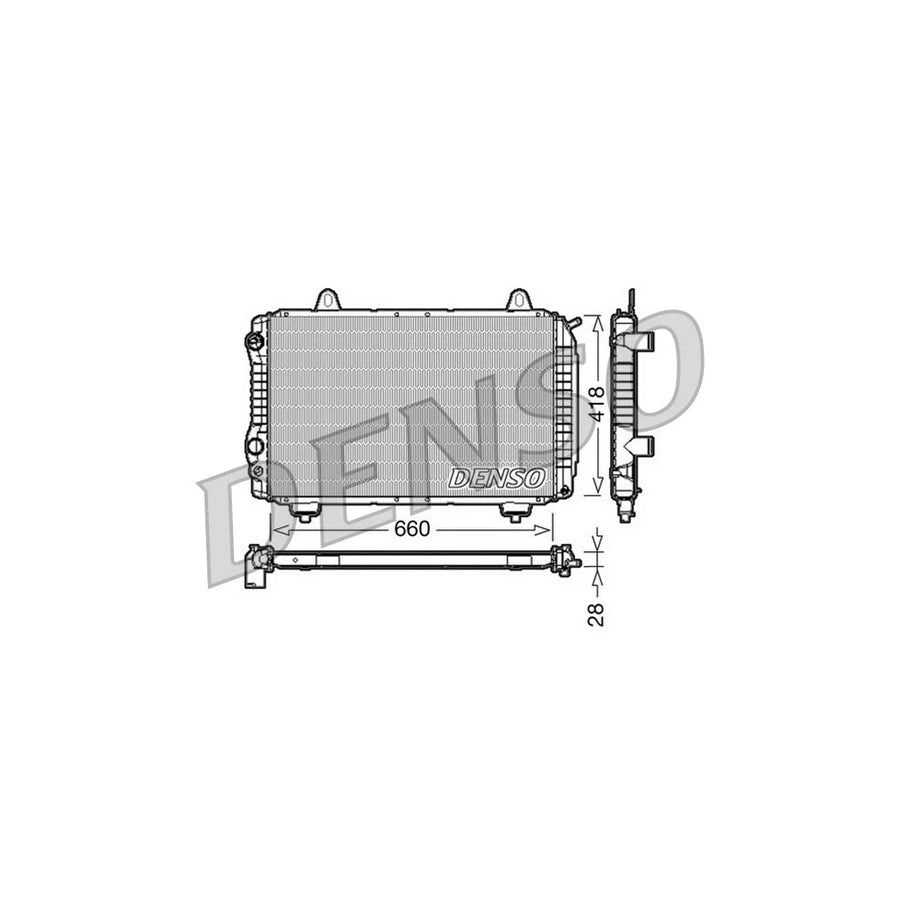 DENSO DRM09071 Engine Radiator