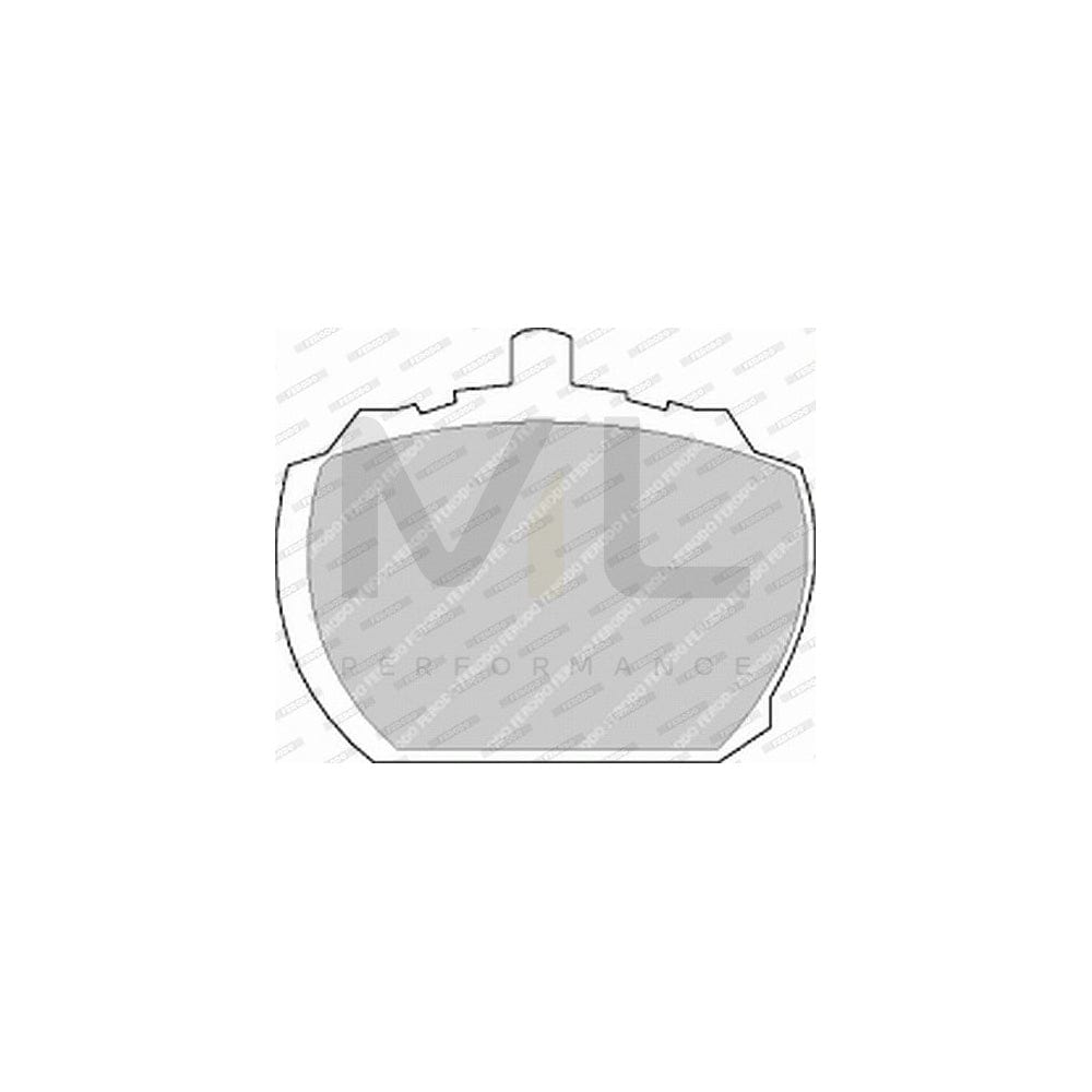 Ferodo Premier Eco Friction Fdb1054 Brake Pad Set Not Prepared For Wear Indicator, With Piston Clip, Without Accessories | ML Performance Car Parts