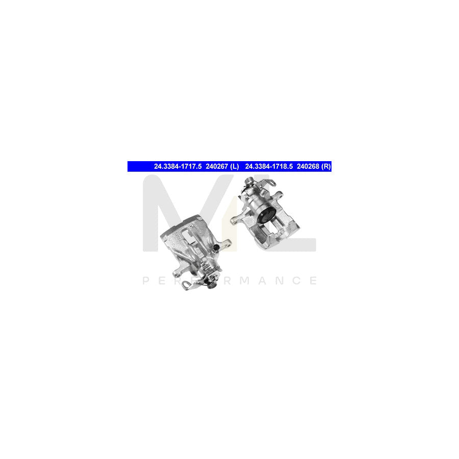 ATE 24.3384-1717.5 Brake Caliper for VW TRANSPORTER without holder
