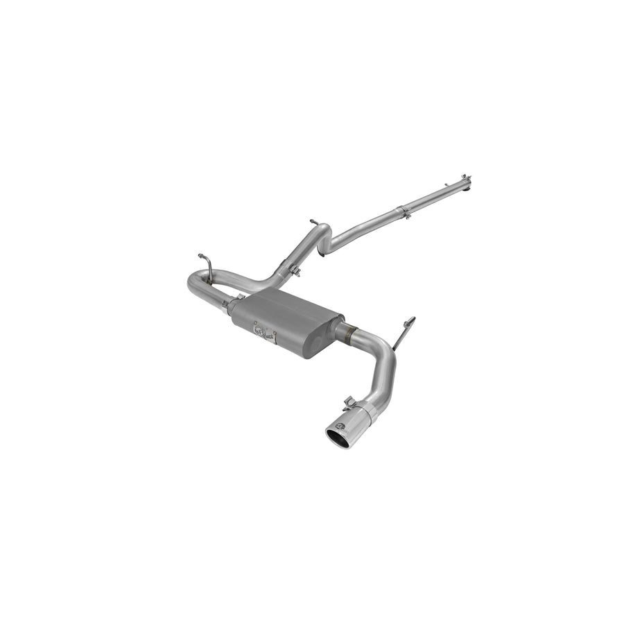  aFe 49-08044-1P Cat-Back Exhaust System Jeep Wrangler (JK) 07-18 V6-3.6L/3.8L  | ML Performance US Car Parts