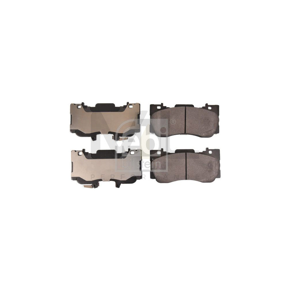 Febi Bilstein 172313 Brake Pad Set For Ford Usa Mustang Front Axle, With Acoustic Wear Warning