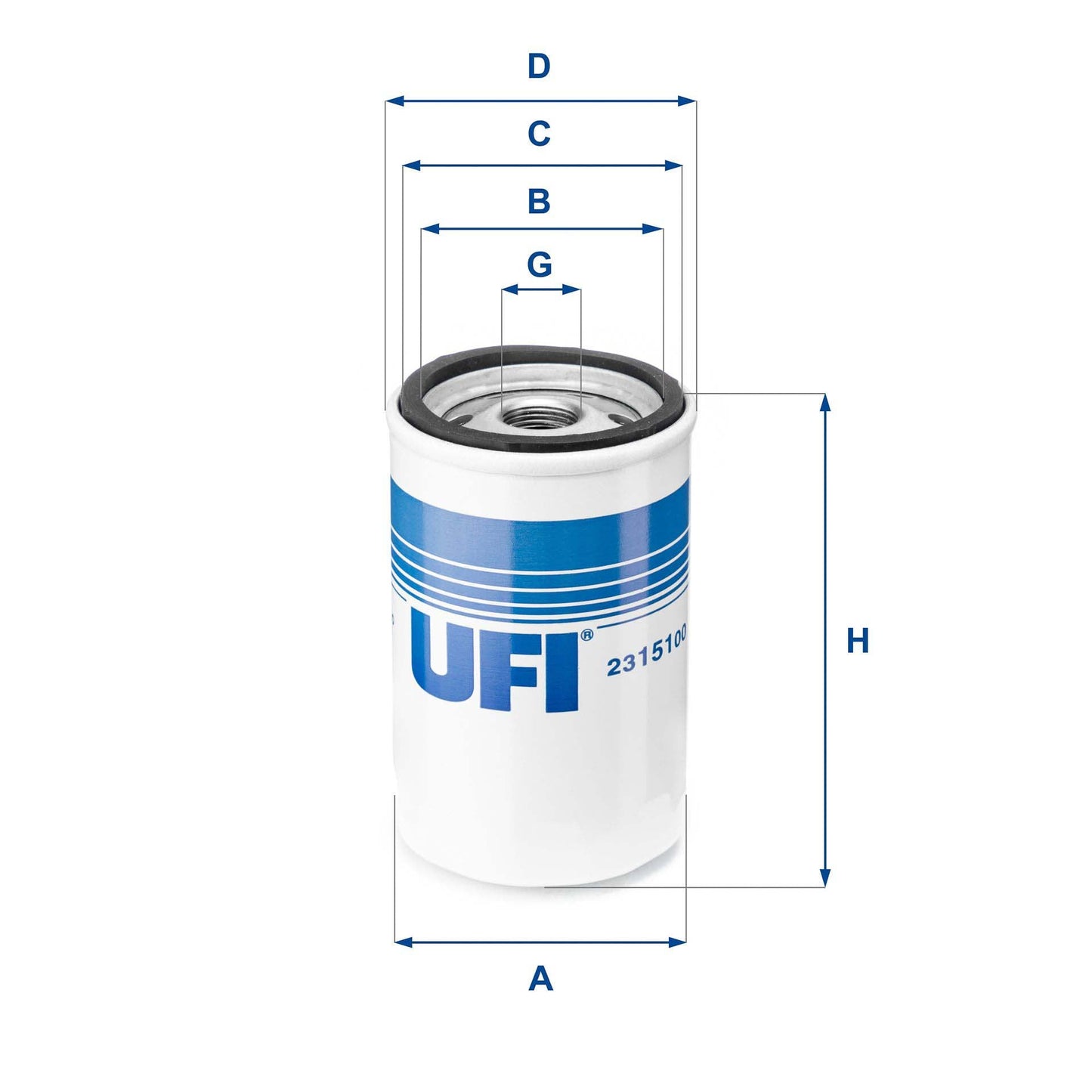 UFI 22.039.00 Oil Filter