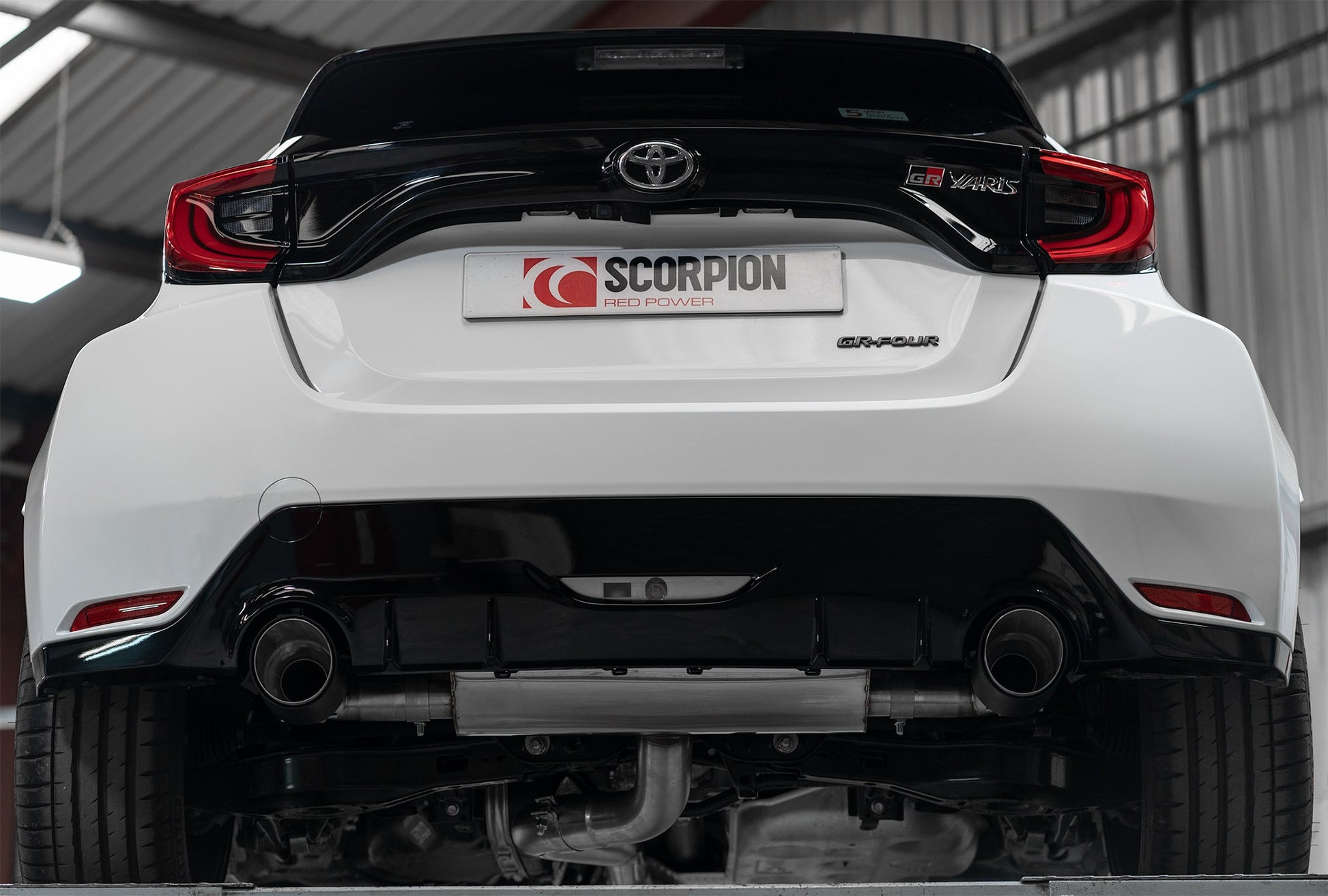 Scorpion STY009CF Toyota GR Yaris Resonated Gpf Back System | ML Performance US US
