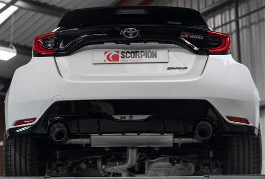 Scorpion STY009CF Toyota GR Yaris Resonated Gpf Back System | ML Performance US US