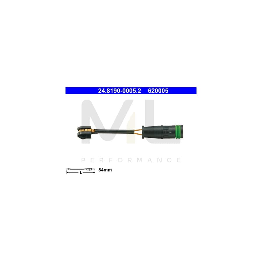 ATE 24.8190-0005.2 Brake pad wear sensor