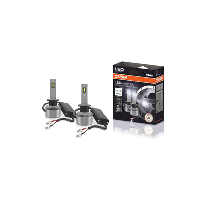 OSRAM  H1 LED Headlight Bulbs 6000K Super White LEDriving HL (x2) 64150DWP-2HFB