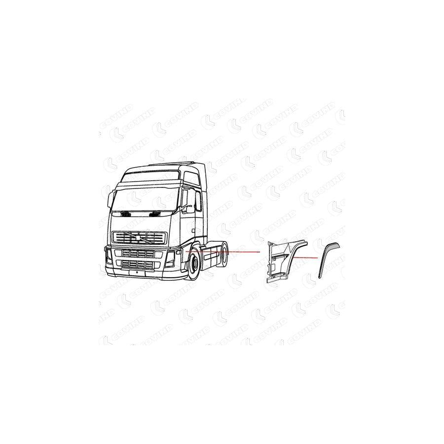 Covind 2Fh/205 Wing Fender