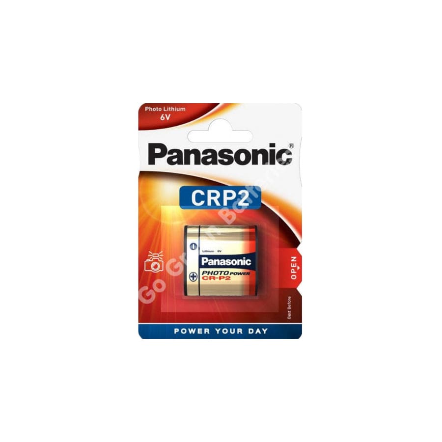 Panasonic CR2P2 Panasonic Lithium CR2P2 (Card of 1)