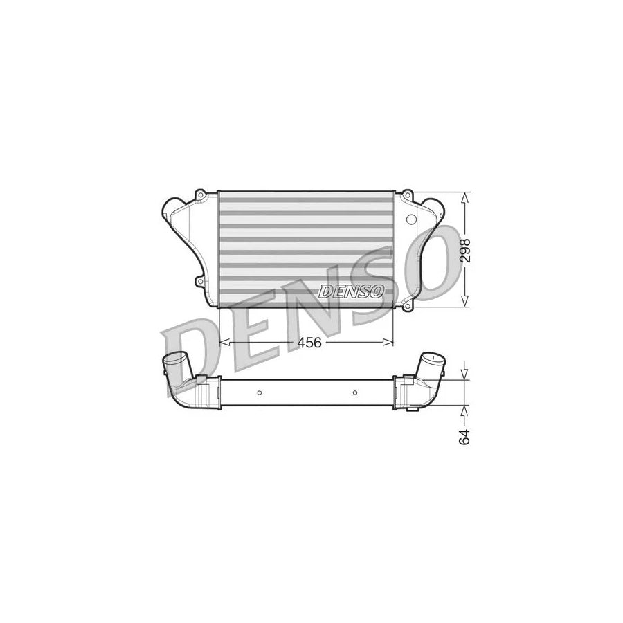 DENSO DIT45004 Intercooler