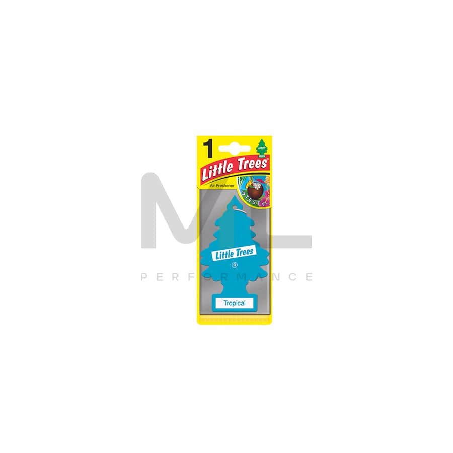 Little Trees 2D Hanging Car Air Freshener - Tropical