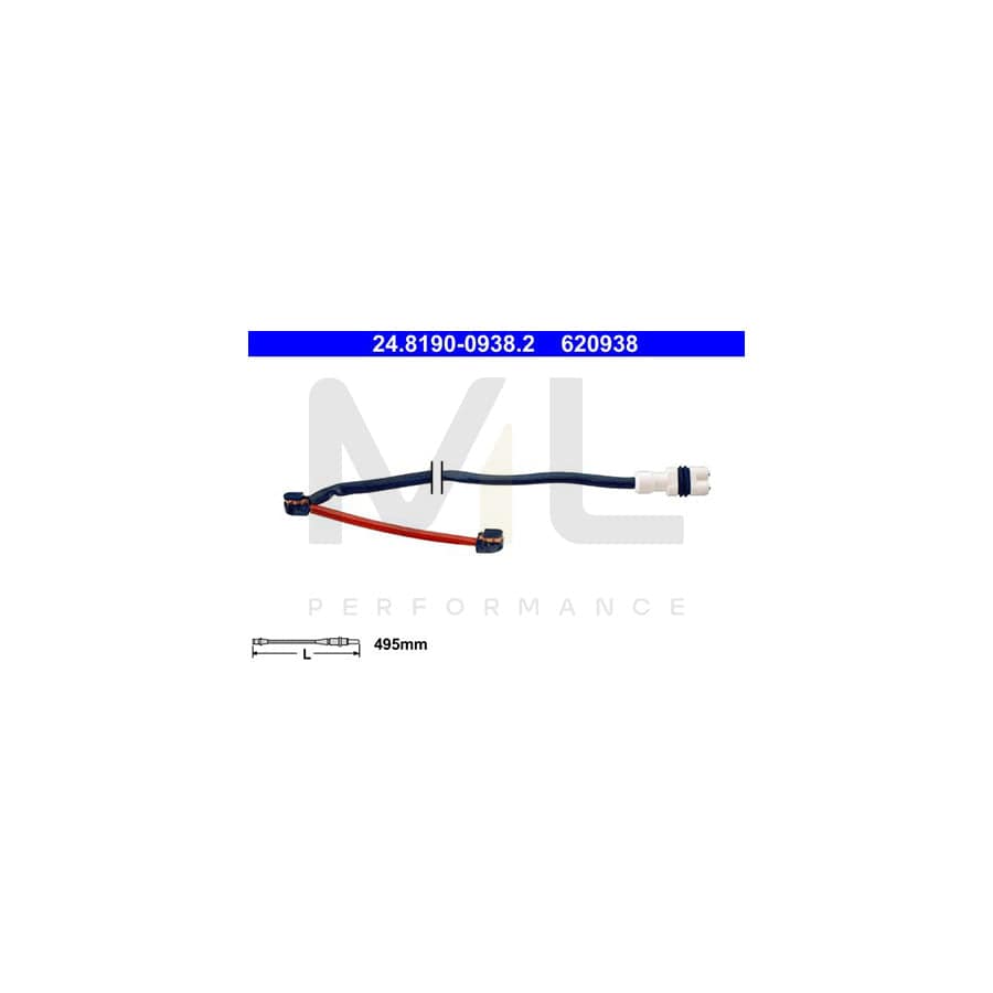 ATE 24.8190-0938.2 Brake pad wear sensor