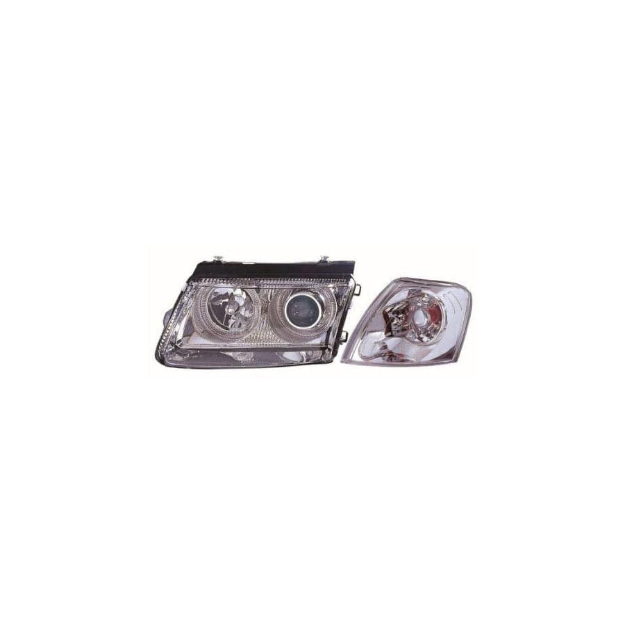 Abakus 4411178Pxndam1 Headlight Set for VW Passat