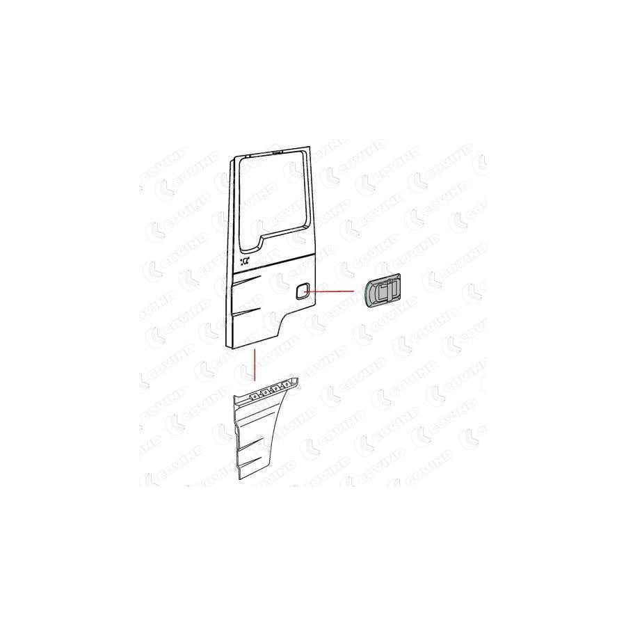 Covind XXL/175 Door Handle