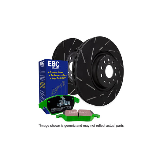 EBC PD06KF819 Hyundai Kia Greenstuff Front Brake Pad & USR Disc Kit 1 | ML Performance US Car Parts