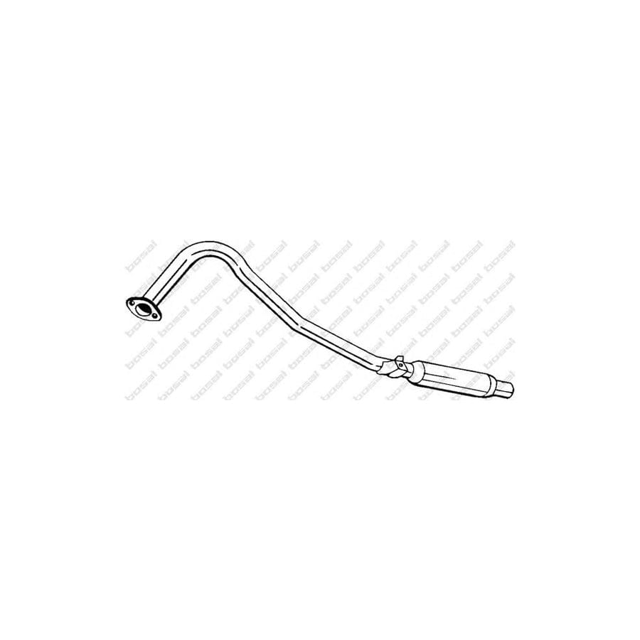 Bosal 145-039 Rear Silencer for Nissan Terrano I Off-Road (Wd21)