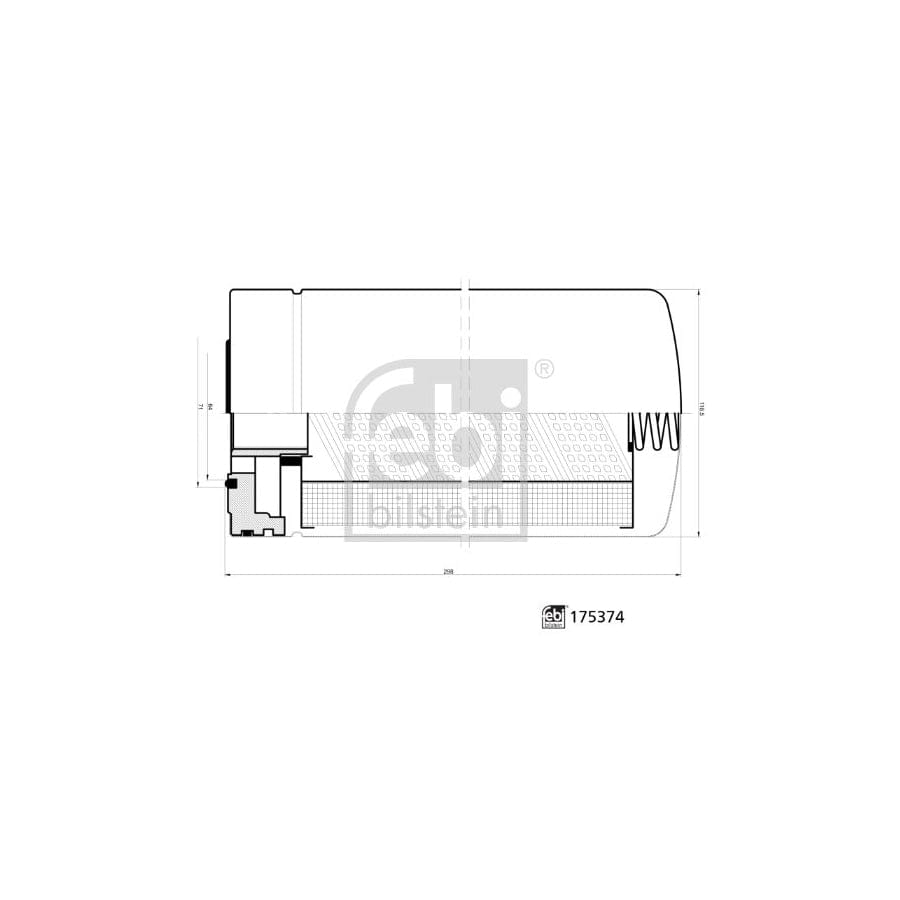Febi Bilstein 175374 Hydraulic Filter, Automatic Transmission
