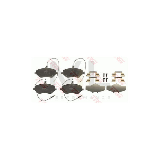 TRW Gdb1663 Brake Pad Set Incl. Wear Warning Contact, With Brake Caliper Screws, With Accessories | ML Performance Car Parts