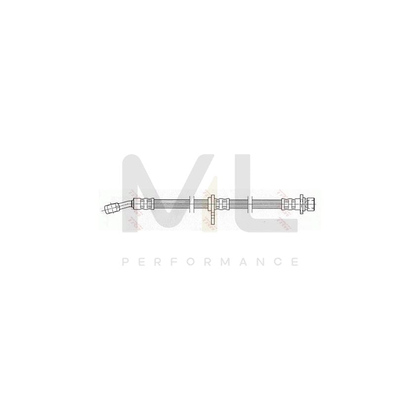 TRW PHD464 Brake Hose for HONDA CIVIC 485mm, M10x1 | ML Performance Car Parts