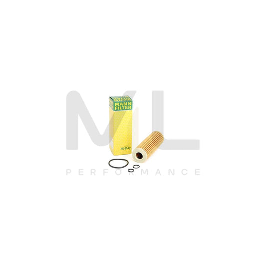 MANN-FILTER HU 514 y Oil Filter with seal, Filter Insert