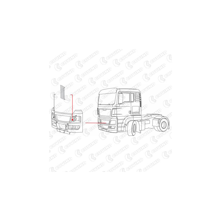 Covind Tgs/ 89 Cover, Bumper