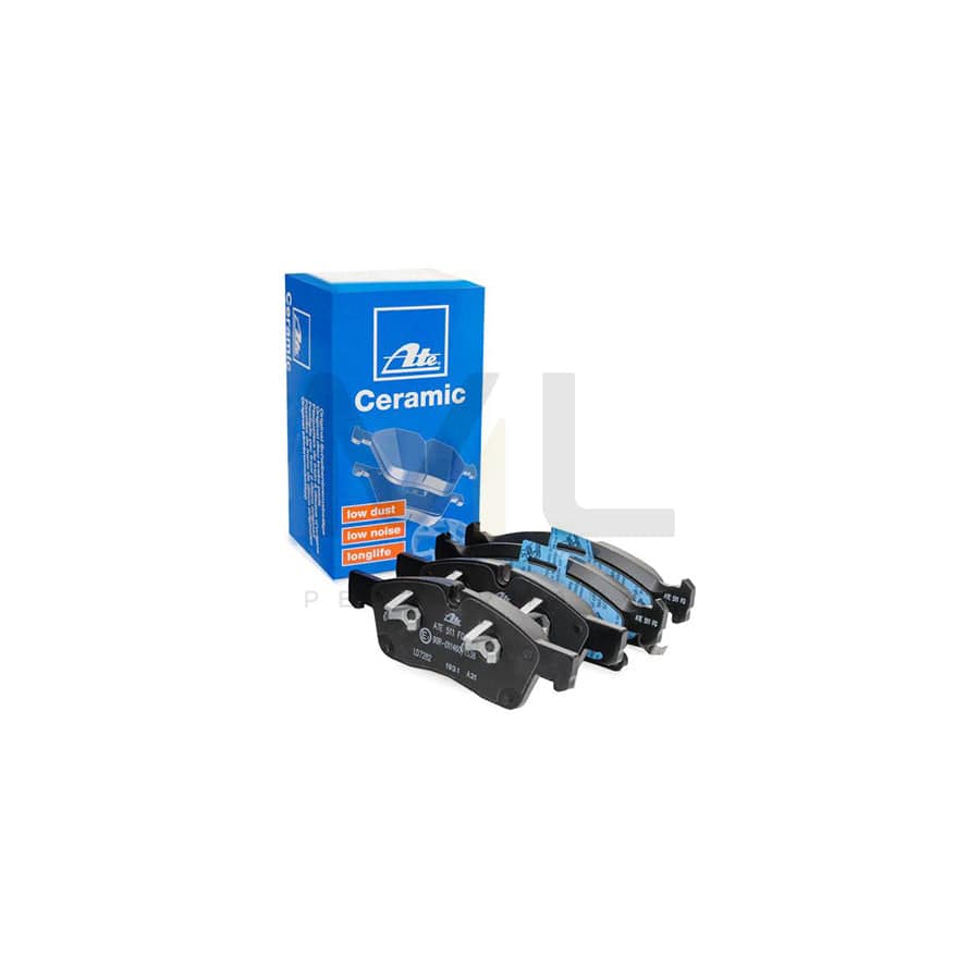 ATE Ceramic 13.0470-7282.2 Brake pad set with acoustic wear warning, without integrated wear warning contact