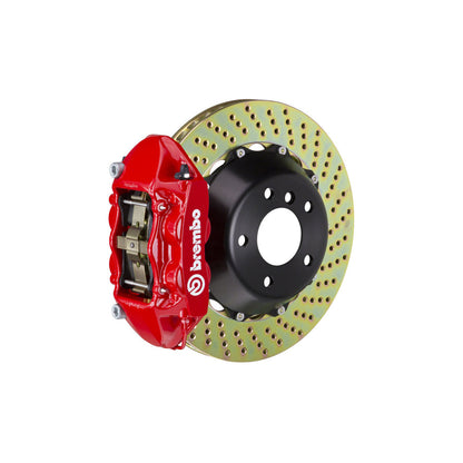 Brembo 2P1.9018A Audi RS4 Rear GT 4-Pistons Drilled 2-piece Big Brake Kit 380x28mm