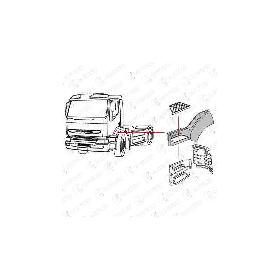 Covind 385/201 Rocker Panel