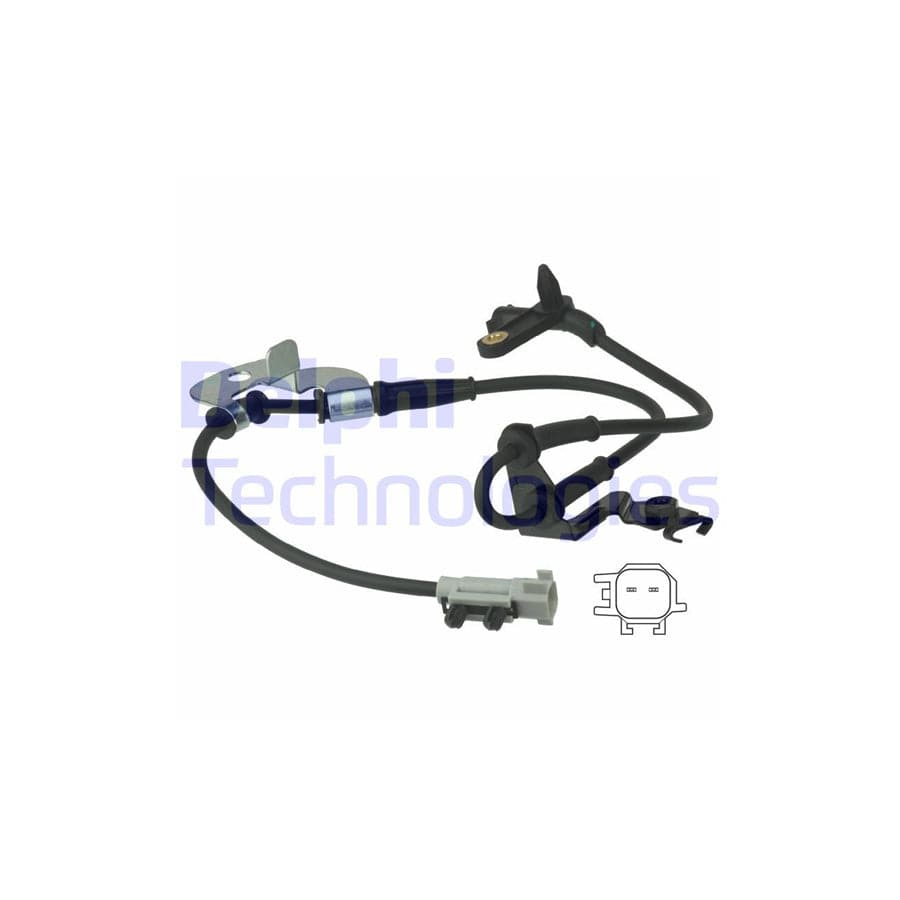 Delphi Ss20398 Abs Sensor For Chrysler Voyager