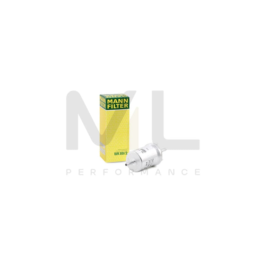 MANN-FILTER WK 69/2 Fuel filter In-Line Filter, with integrated pressure regulator
