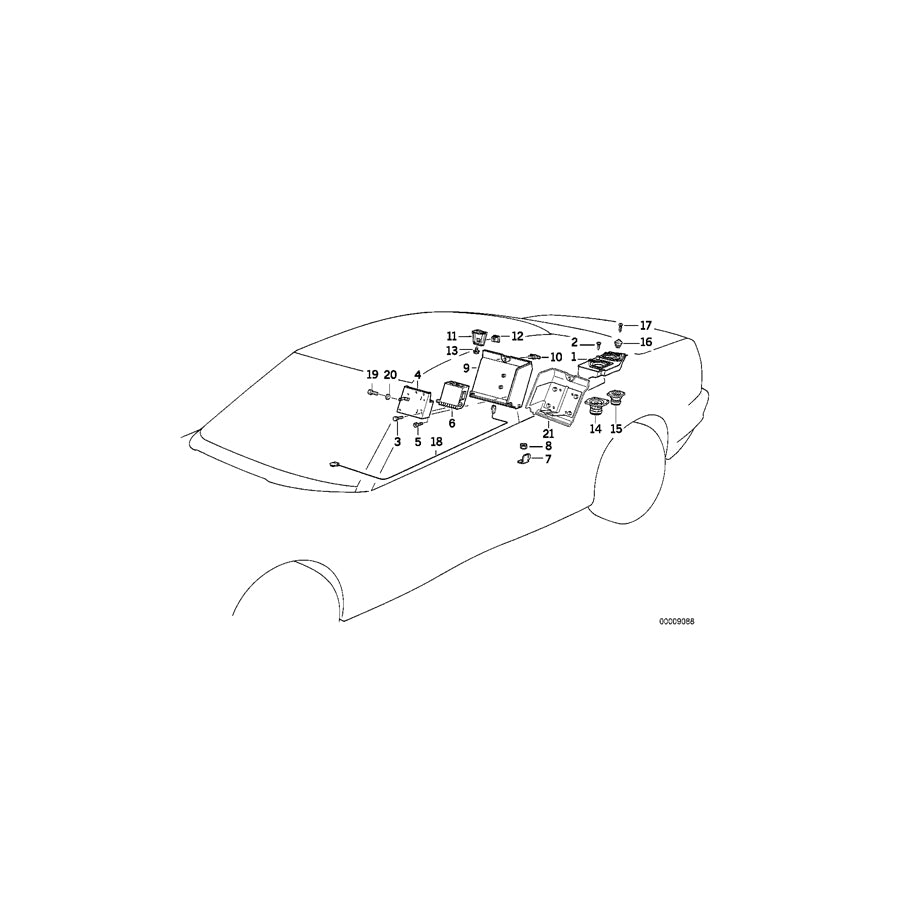 Genuine BMW 65131382957 E31 Loudspeaker (Inc. 850Ci, 840i & 840Ci) | ML Performance UK Car Parts
