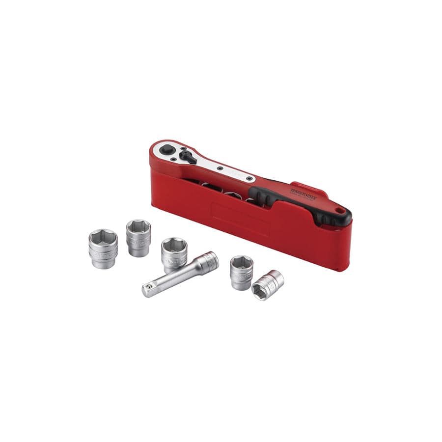 Teng TENM1413N1 M1413N1 Basic Socket Set of 13 1/4in Drive