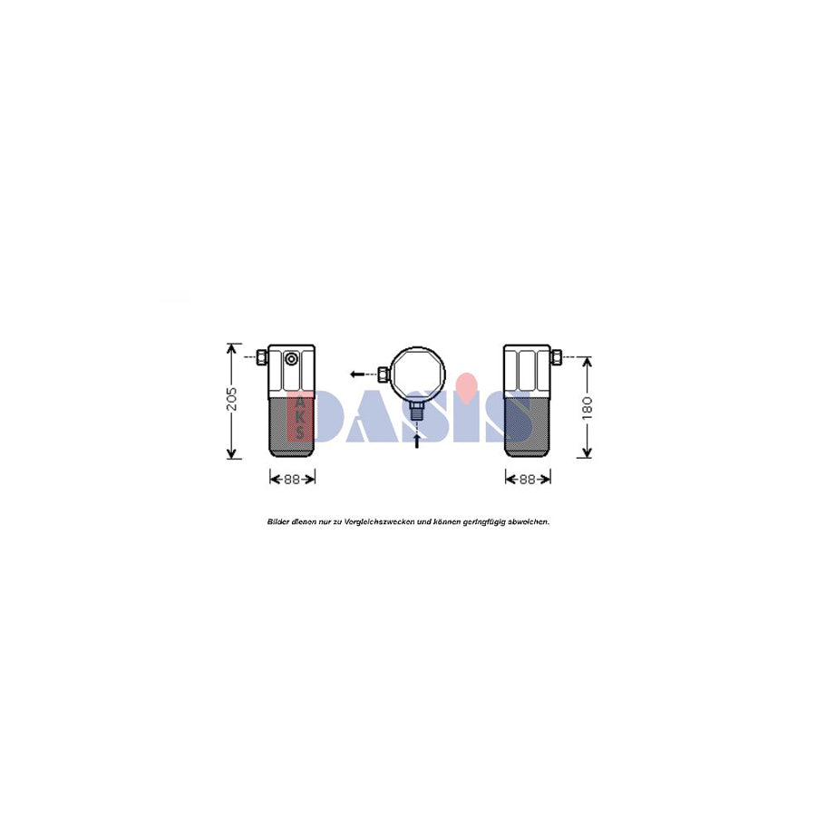 AKS Dasis 803550N Dryer, Air Conditioning