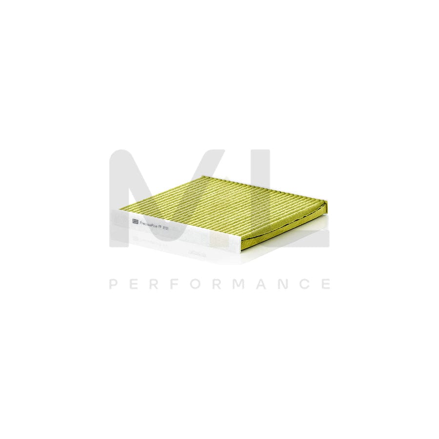 MANN-FILTER FP 2131 Pollen filter Activated Carbon Filter, Activated Carbon Filter with polyphenol, Particulate filter (PM 2.5), with antibacterial action, with fungicidal effect, FreciousPlus