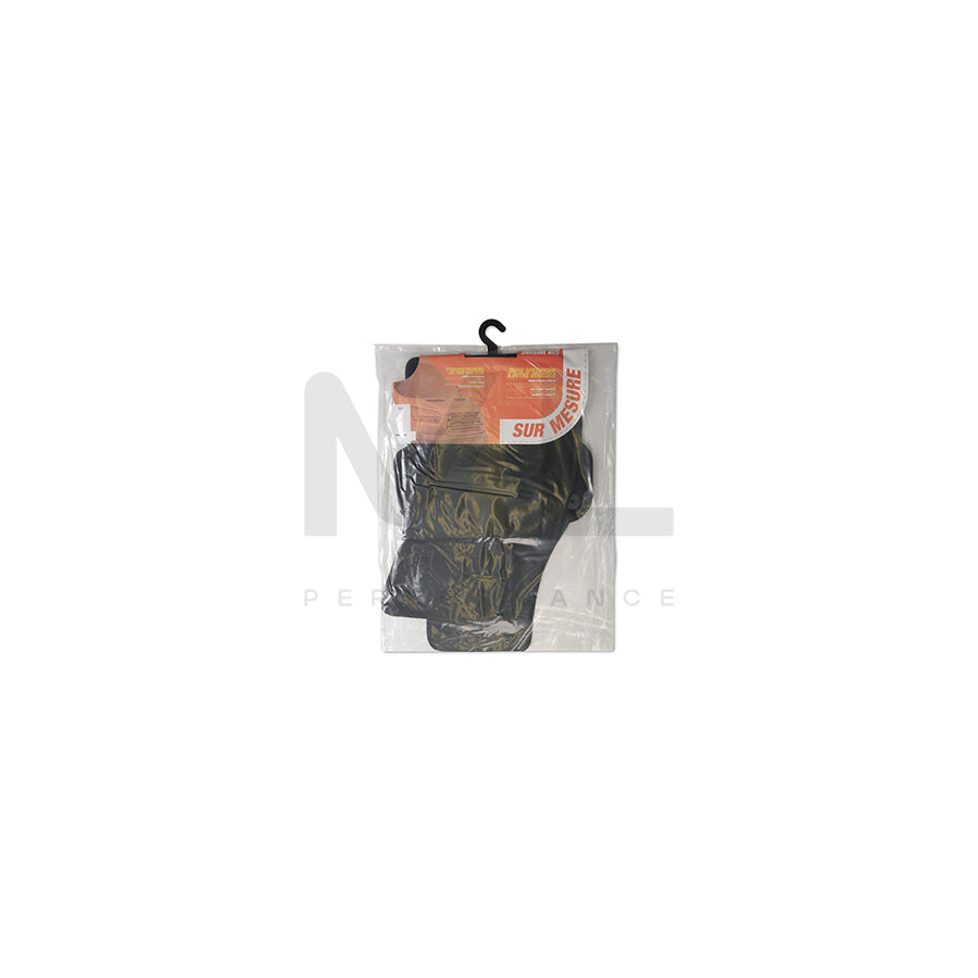 CUSTOPOL Tailored AUD115C Floor mat set for AUDI A4 Textile, Front and Rear, Quantity: 4, Black