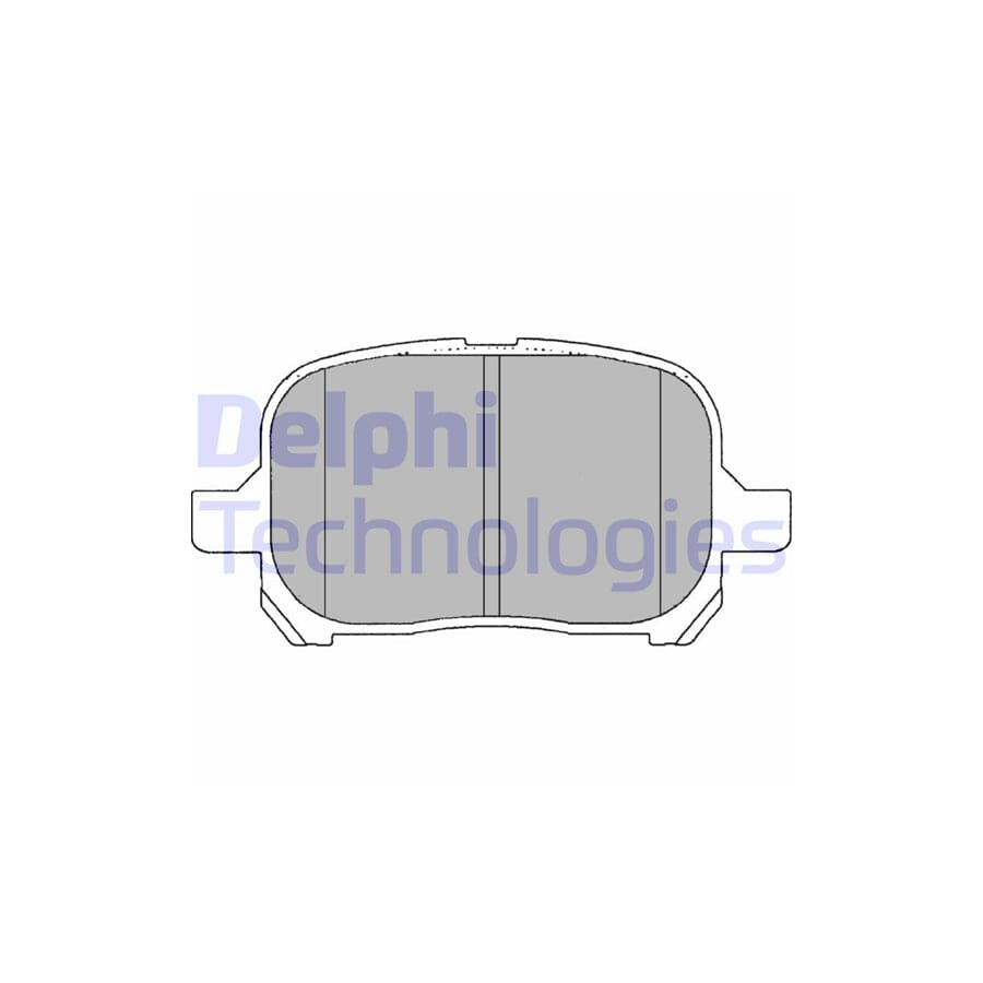 Delphi Lp1144 Brake Pad Set