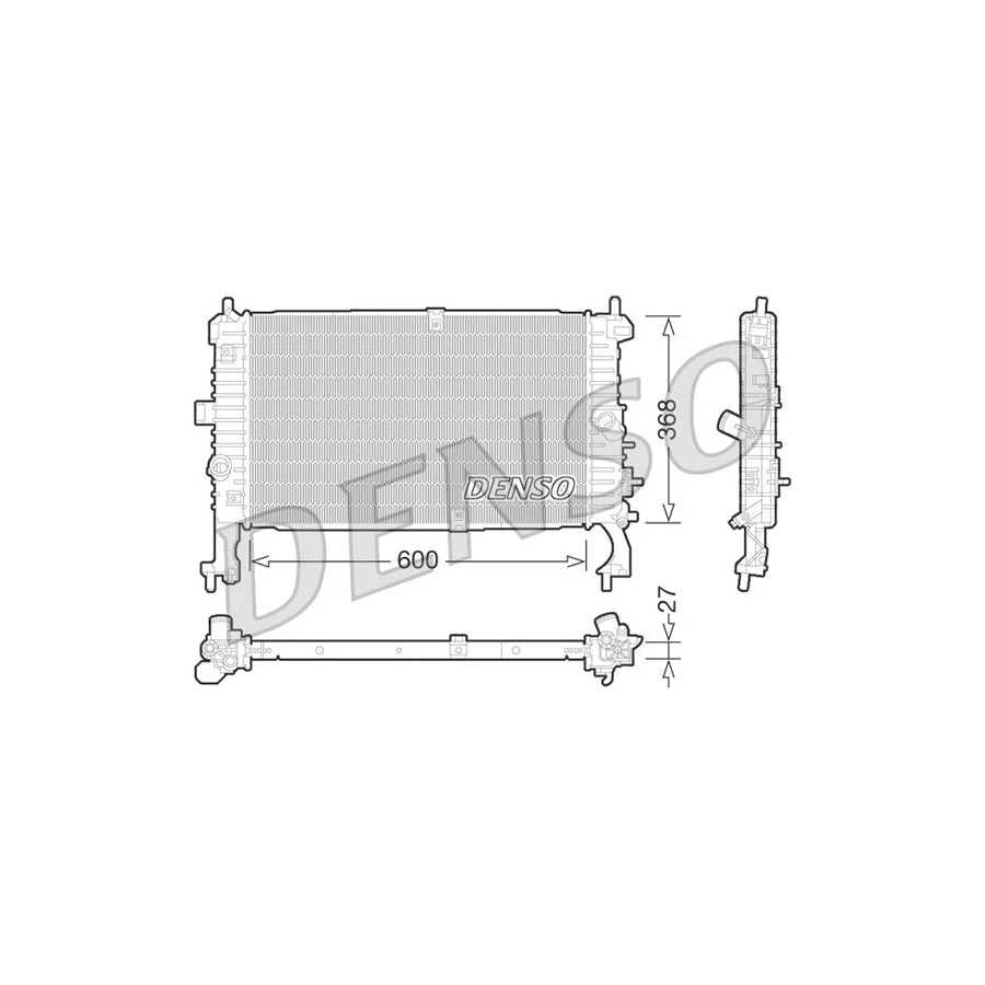 DENSO DRM20106 Engine Radiator