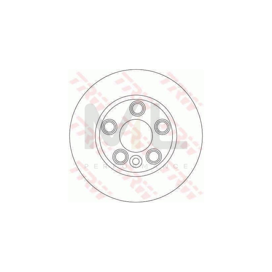 TRW DF4306S Brake Disc Vented | ML Performance Car Parts