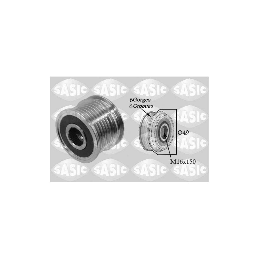 Sasic 1676008 Pulley, Alternator