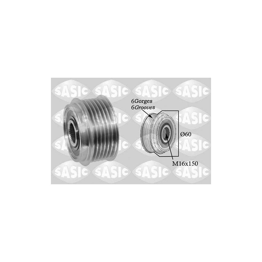 Sasic 1676025 Pulley, Alternator