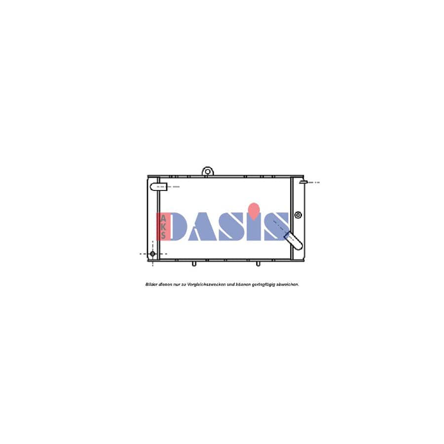 AKS Dasis 010350N Engine Radiator for Alfa Romeo Alfetta Saloon (116)