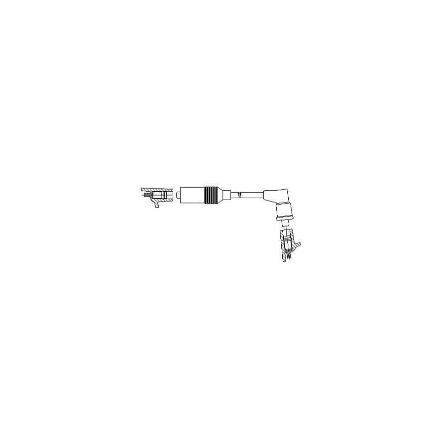 Bremi 1A19/50 Ignition Lead for Alfa Romeo 75 (162B)