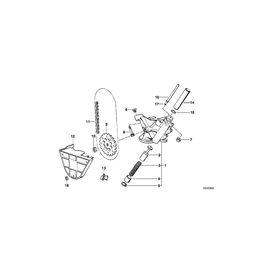 Genuine BMW 11411736294 E38 E31 Sprocket (Inc. L7, 750i & 750iLS) | ML Performance US Car Parts