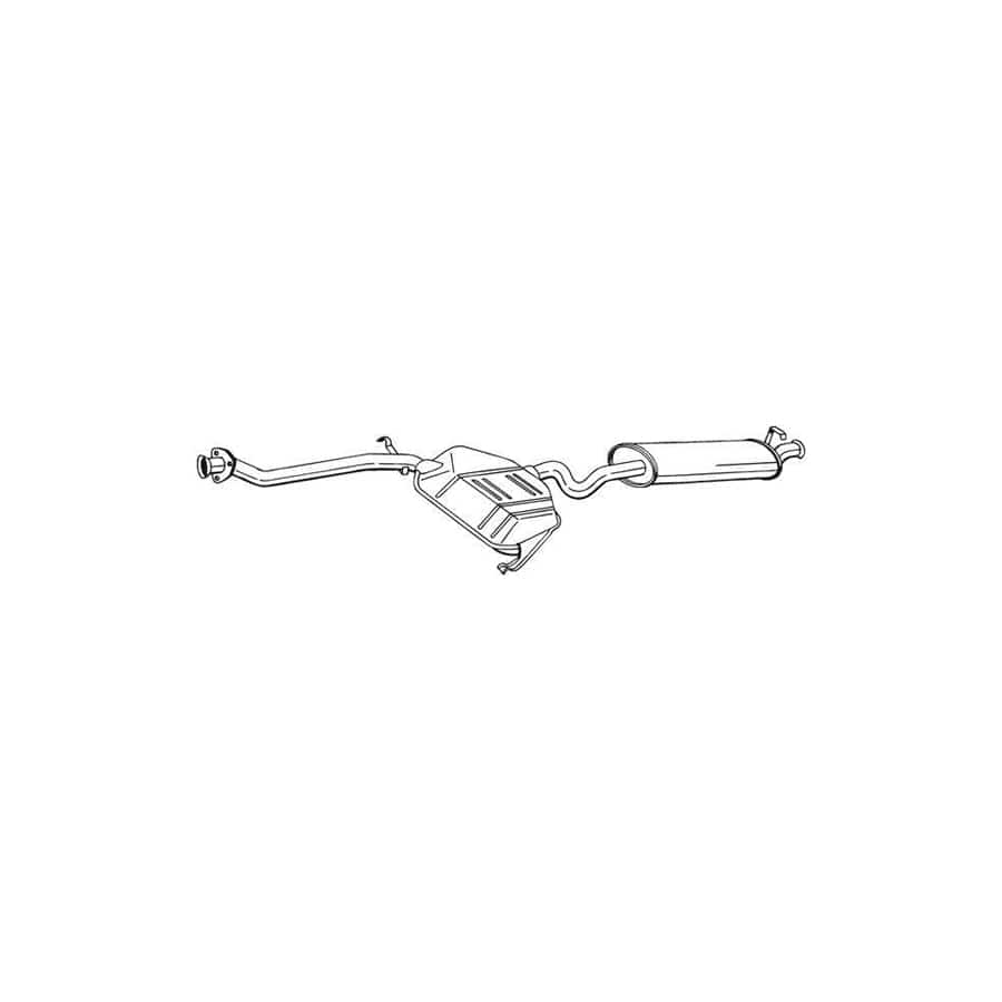 Bosal 286-017 Rear Silencer for Fiat Tipo Hatchback (160)