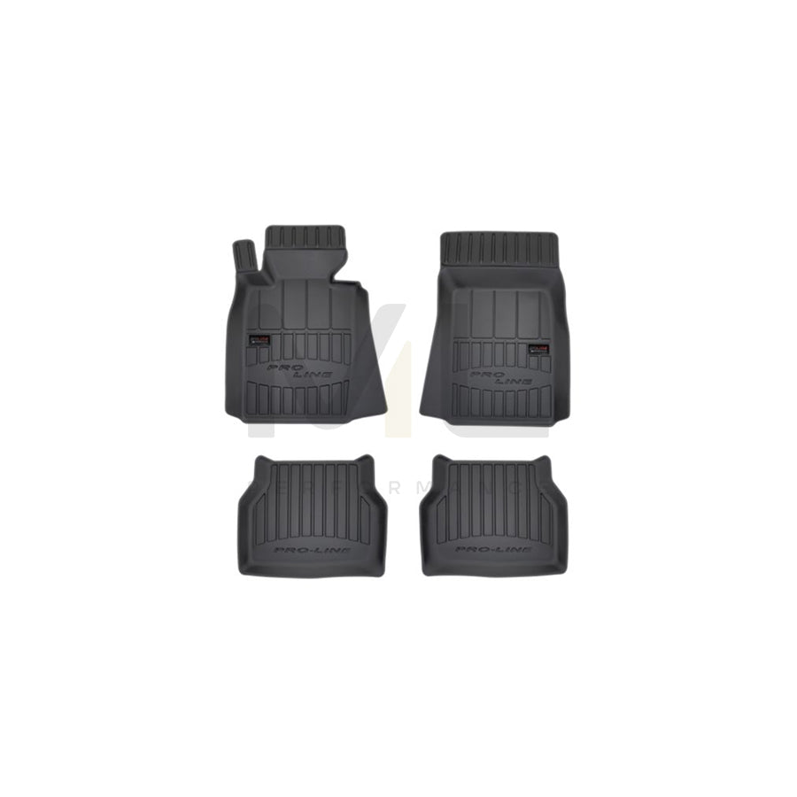 FROGUM Tailored 3D407367 Floor mat set for BMW 5 Series Elastomer, Front and Rear, Quantity: 4, Black, (LHD)
