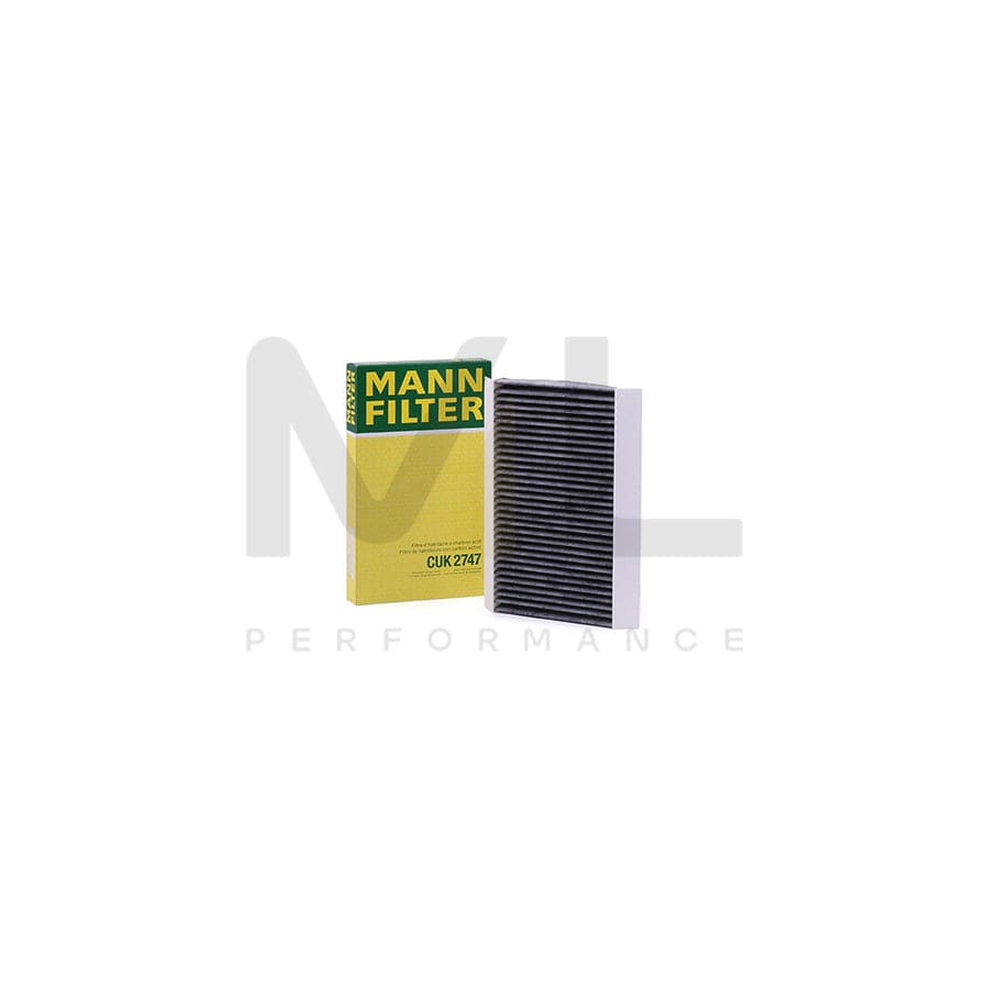 MANN-FILTER CUK 2747 Pollen filter Activated Carbon Filter